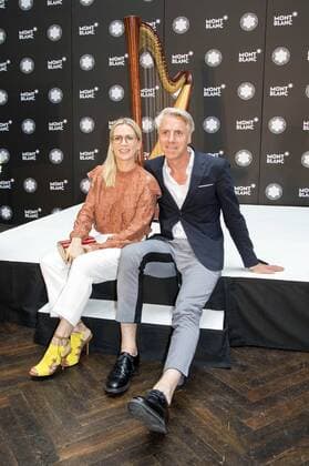 Tamara Gräfin von Nayhauss und Tom Junkersdorf bei der Verleihung des Montblanc de la Culture Arts Patronage Award 2017 im Humboldt Carre. Berlin, 13.06.2017 Foto:xK.xWernerx xFuturexImage