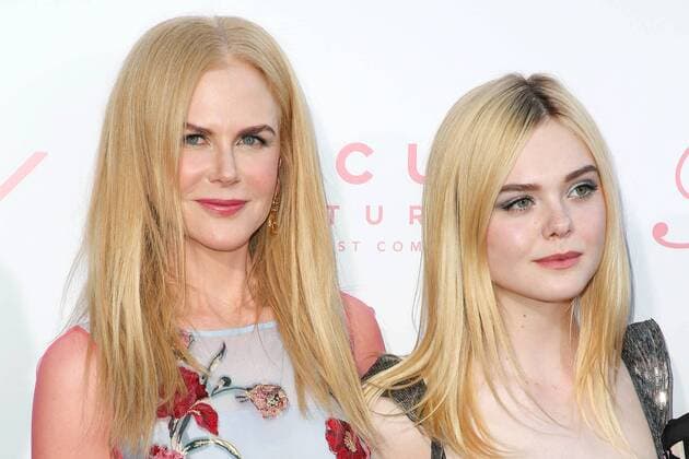 Nicole Kidman und Elle Fanning, die Schauspielerinnen bei der The Beguiled Film Premiere am 12.06.2017 in Los Angeles The Beguiled Los Angeles Premiere in Los Angeles, 2017 
