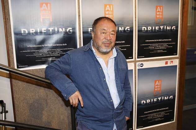 Ai Weiwei bei der Premiere der Dokumentation Ai Weiwei Drifting im Hackesche Höfe Kino. Berlin, 13.06.2017 Foto:xS.xGabschx xFuturexImage