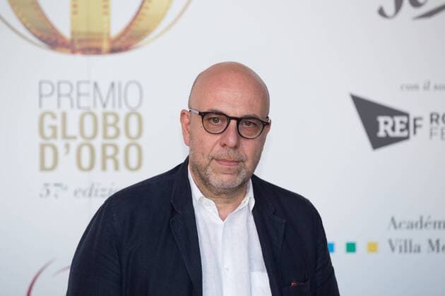 Italy: Golden Globe Awards Ceremony 2017 Italian director Paolo Virzì Photocall of the 2017 Globe Awards ceremony evening in the Villa Medici Gardens.  MatteoxNardone