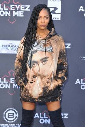 June 14, 2017 - Hollywood, California, U.S. - Natasha Marc attends The Los Angeles Premiere of All Eyez On Me held at The Village Theatre in Westwood, California on June 14, 2017 . 2017 Hollywood U.S. - ZUMAl86_ 20170614_zaf_l86_008 Copyright: xDavexLongendykex
