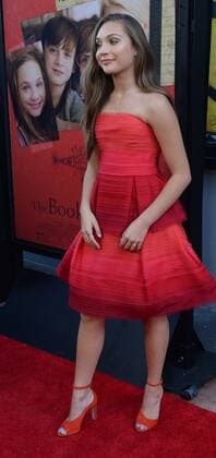 Cast member Maddie Ziegler attends the premiere of the motion picture dramatic thriller The Book of Henry at the ArcLight in Culver City, California on June 14, 2017. Storyline: A single mother discovers a scheme in her son s book to rescue a young girl from the hands of her abusive stepfather and sets out to execute the plan at any cost.  LAP2017061427 JIMxRUYMEN