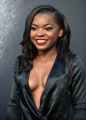 Rayven Ferrell arrives for the premiere of All Eyez on Me at the Westwood Village Theaters in Los Angeles, California on June 14, 2017.  LAP20170614837 CHRISTINExCHEW