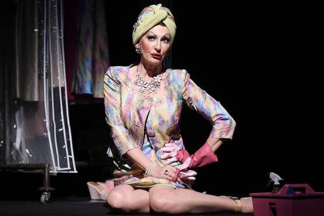 Desireee Nick (Joan Crawford ) Fotoprobe von Bette & Joan beim treffen zum Kultfilmdrama Was geschah wirklich mit Baby Jane? zweier Filmdiven im Theater am Kudamm in Berlin am 15.06.2017
