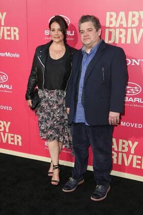 Patton Oswalt und Meredith Salenger bei der Baby Driver Film Premiere am 14.06.2017 in Los Angeles Baby Driver Filmpremiere in Los Angeles, 2017 