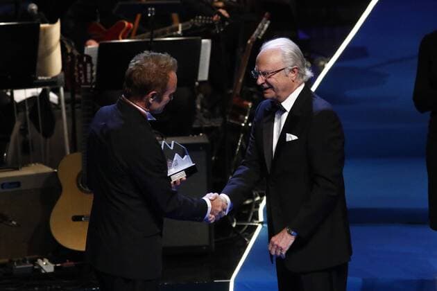 Sting, King Carl XVI Gustaf Polar Music Prize 2017, awards ceremony, Stockholm, Sweden, 2017-06-15 (c) Patrik C Österberg IBL XPBE Carl Gustav de Suede; Sting Stockholm Sweden  525979
