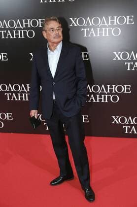 MOSCOW, RUSSIA - JUNE 15, 2017: Film director and screenwriter Pavel Chukhray attends the Moscow premiere of his film Cold Tango at the Karo 11 Oktyabr cinema. Alexander Shcherbak TASS  TS0531D5