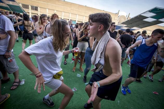 June 15, 2017 - Barcelona, Catalonia, Spain - Images of electronic moÂºsic festival Sonar 2017 in Barcelona, Spain on June 15, 2017 Barcelona Spain  - ZUMAn230 20170615_zaa_n230_428 Copyright: xMiquelxLlopx