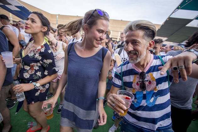 June 15, 2017 - Barcelona, Catalonia, Spain - Images of electronic moÂºsic festival Sonar 2017 in Barcelona, Spain on June 15, 2017 Barcelona Spain  - ZUMAn230 20170615_zaa_n230_431 Copyright: xMiquelxLlopx