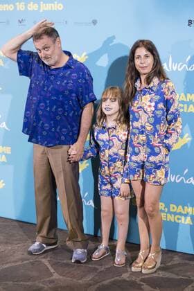 Pablo Carbonell, Mafalda and Maria Arellano attends to premiere of Senor, dame paciencia at Fortuny Palace in Madrid, June 15, 2017. Spain.  (20170615051)