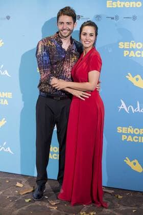David Guapo and Megan Montaner attends to premiere of Senor, dame paciencia at Fortuny Palace in Madrid, June 15, 2017. Spain.  (20170615060)