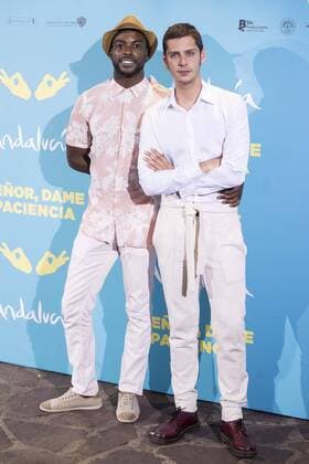 Bore Buika and Eduardo Casanova attends to premiere of Senor, dame paciencia at Fortuny Palace in Madrid, June 15, 2017. Spain.  (20170615058)