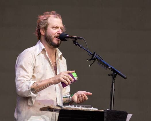 June 16, 2017 - Eau Claire, Wisconsin, U.S - JUSTIN VERNON performs Bon Iver Presents John Prine & The American Songbook during Eaux Claires Music Festival in Eau Claire, Wisconsin Eau Claire U.S. - ZUMAs135 20170616_zap_s135_011 Copyright: xDanielxDeSloverx