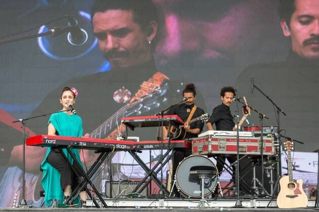 June 16, 2017 - Eau Claire, Wisconsin, U.S - JULIETA VENEGAS during Eaux Claires Music Festival in Eau Claire, Wisconsin Eau Claire U.S. - ZUMAs135 20170616_zap_s135_025 Copyright: xDanielxDeSloverx