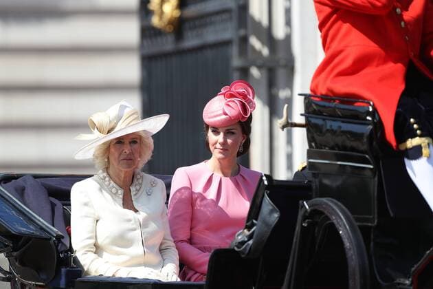 . 17 06 2017. London, United Kingdom. Royals leaving Buckingham Palace for Trooping the Colour in London.  xStephenxLockx xi-Imagesx IIM-15401-0001
