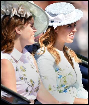 . 17 06 2017. London, United Kingdom. Trooping the Colour. Princesses Beatrice and Eugenie join HM The Queen Elizabeth II for Trooping the Colour.  xAndrewxParsonsx xi-Imagesx IIM-15403-0024