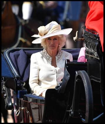 . 17 06 2017. London, United Kingdom. Trooping the Colour. Duchess of Cornwall join HM The Queen Elizabeth II for Trooping the Colour.  xAndrewxParsonsx xi-Imagesx IIM-15403-0036