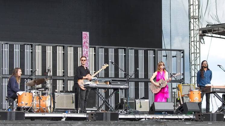 June 17, 2017 - Eau Claire, Wisconsin, U.S - FEIST (LESLIE FEIST) during Eaux Claires Music Festival in Eau Claire, Wisconsin Eau Claire U.S. - ZUMAs135 20170617_zap_s135_019 Copyright: xDanielxDeSloverx