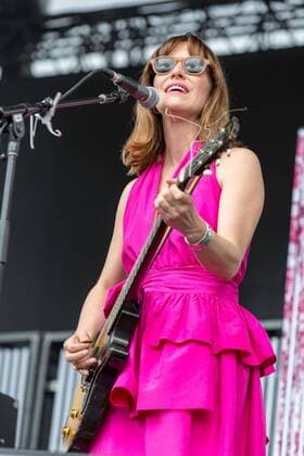 June 17, 2017 - Eau Claire, Wisconsin, U.S - FEIST (LESLIE FEIST) during Eaux Claires Music Festival in Eau Claire, Wisconsin Eau Claire U.S. - ZUMAs135 20170617_zap_s135_021 Copyright: xDanielxDeSloverx