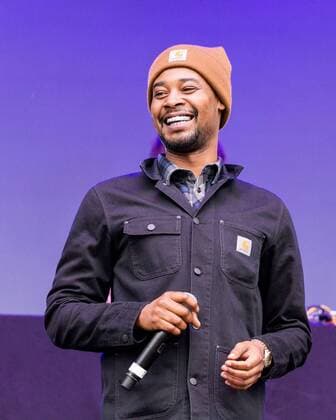 June 17, 2017 - Eau Claire, Wisconsin, U.S - Rapper DANNY BROWN (DANIEL DEWAN SEWELL) during Eaux Claires Music Festival in Eau Claire, Wisconsin Eau Claire U.S. - ZUMAs135 20170617_zap_s135_053 Copyright: xDanielxDeSloverx