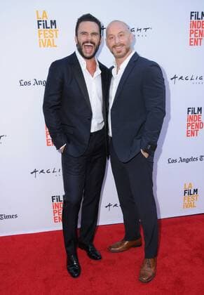 June 17, 2017 - Culver City, CA, United States - 17 June 2017 - Culver City, California - Jaun Pablo Raba, Matt Gerald. LA Film Festival Premiere of Shot Caller held at ArcLight Culver City in Culver City. Photo Credit: AdMedia Culver City United States - ZUMAa123 20170617_zaa_a123_137 Copyright: xBirdiexThompsonx