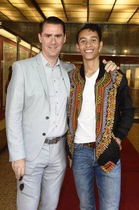 Andrej Hermlin mit Sohn David bei der Premiere des Theaterstücks Bette & Joan im Theater am Kurfürstendamm. Berlin, 18.06.2017 Foto:xF.xKernx xFuturexImage