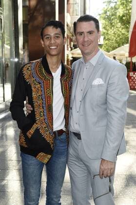 Andrej Hermlin mit Sohn David bei der Premiere des Theaterstücks Bette & Joan im Theater am Kurfürstendamm. Berlin, 18.06.2017 Foto:xF.xKernx xFuturexImage