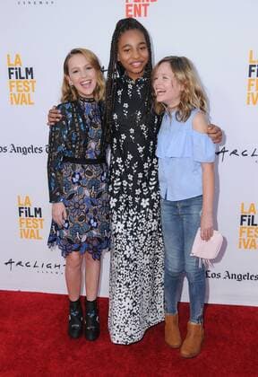 June 19, 2017 - Los Angeles, CA, United States - 19 June 2017 - Los Angeles, California - Talitha Bateman, Tayler Buck, Lulu Wilson. LA Film Festival Premiere of Annabelle: Creation held at Theater at Ace Hotel in Los Angeles. Photo Credit: AdMedia Los Angeles United States - ZUMAa123 20170619_zaa_a123_041 Copyright: xBirdiexThompsonx