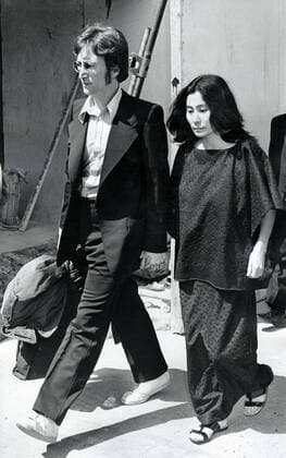 Beatle John Lennon and Yoko Ono, May 1971.  Copyright: xRoyxCummingsx 1013_024