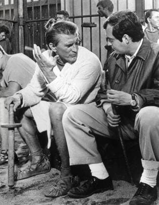 Kirk Douglas and Director Stanley Kubrick Spartacus 1960 Universal  1269_004