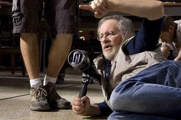73. Berlinale, Steven Spielberg erhält den Goldenen Ehrenbären für sein Lebenswerk Indiana Jones and the Kingdom of the Crystal Skull Director Steven Spielberg © 2008 Lucasfilm Ltd.  30359_009
