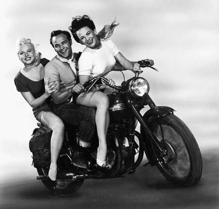Marlon Brando, The Wild One 1954 Columbia  Copyright: xHAx 30732_253