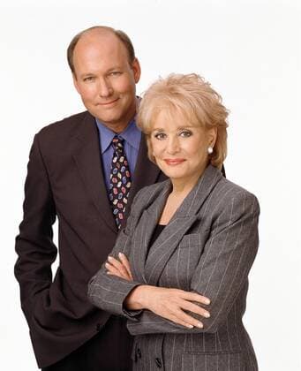 Studio Publicity Still from The View Bill Geddie, Barbara Walters 2006 Photo credit: Michael O Neill Los Angeles CA USA  Copyright: xAPCx 307372657