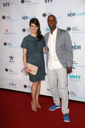 Linda Zervakis und Yared Dibaba bei der Verleihung vom Studio Hamburg Nachwuchspreis am 20.06.2017 in Hamburg Studio Hamburg Nachwuchspreis Verleihung 2017 in Hamburg 