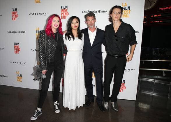 June 20, 2017 - Santa Monica, USA - 19 June 2017 - Santa Monica, California - Bella Thorne, Anna Akana, Brent Bonacorso, Nash Grier. You Get Me Premiere during the 2017 Los Angeles Film Festival. Photo Credit: AdMedia Santa Monica USA - ZUMAa123 20170620_zaa_a123_051 Copyright: xF.xSadoux