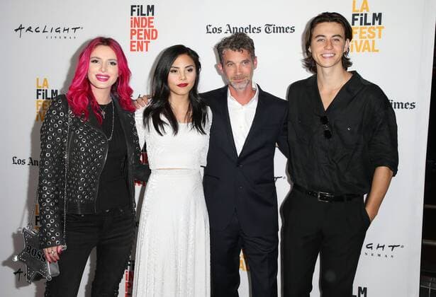 June 20, 2017 - Santa Monica, USA - 19 June 2017 - Santa Monica, California - Bella Thorne, Anna Akana, Brent Bonacorso, Nash Grier. You Get Me Premiere during the 2017 Los Angeles Film Festival. Photo Credit: AdMedia Santa Monica USA - ZUMAa123 20170620_zaa_a123_054 Copyright: xF.xSadoux