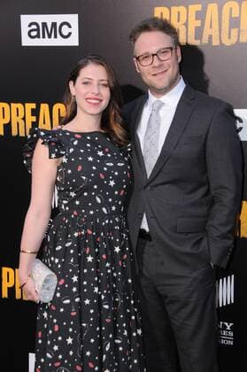 June 20, 2017 - Los Angeles, CA, United States - 20 June 2017 - Los Angeles, California - Lauren Miller, Seth Rogen. AMC s Preacher Season 2 premiere held at Theater at Ace Hotel in Los Angeles. Photo Credit: AdMedia Los Angeles United States - ZUMAa123 20170620_zaa_a123_213 Copyright: xBirdiexThompsonx