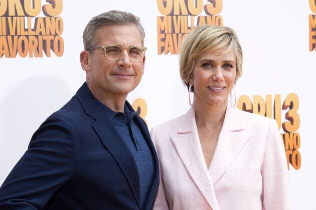 Steve Carell und Kristen Wiig beim Photocall zum Kinofilm Gru 3. Mi villano favorito Despicable Me 3 Ich - Einfach unverbesserlich 3 im Hotel Santo Mauro. Madrid, 20.06.2017 Steve Carell, Kristen Wiig  Foto:xDyDxFotografosx xFuturexImage