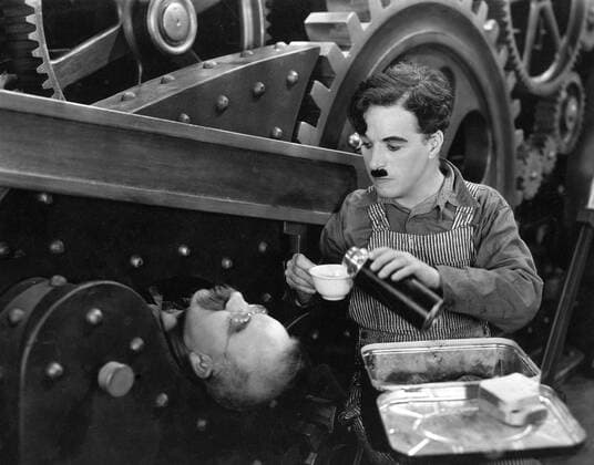 Charles Chaplin, Modern Times 1936  Copyright: xHAx 30928_067