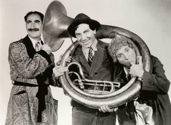 The Marx Brothers, Groucho, Chico and Harpo, A Day at the Races 1937 MGM  Copyright: xHAx 30928_802