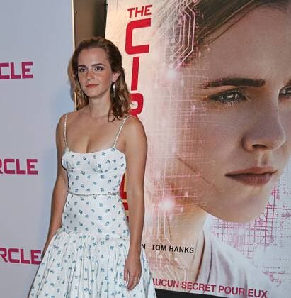 Emma Watson attends the French premiere of the film The Circle in Paris on June 21, 2017.  PAR20170621008 DAVIDxSILPA