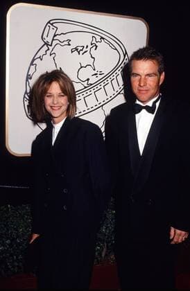 Meg Ryan and husband Dennis Quaid at the 1997 Golden Globe Awards Los Angeles CA USA  Copyright: xJ.xCummingsx 31515_294JRC