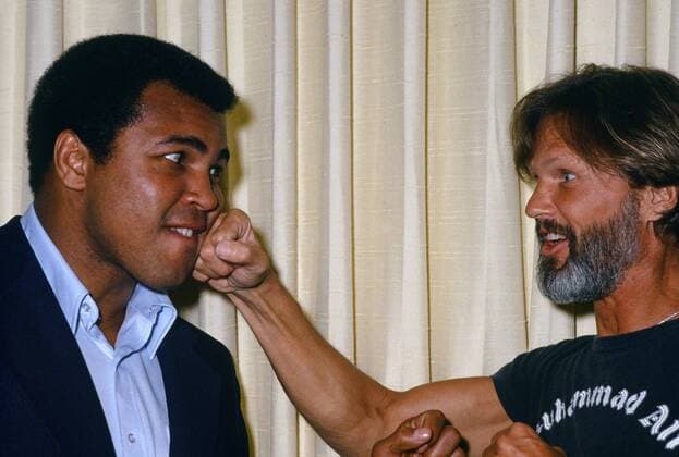 Muhammad Ali and Kris Kristofferson, 1979.  Copyright: xJ.xCummingsx 31537_154JRC