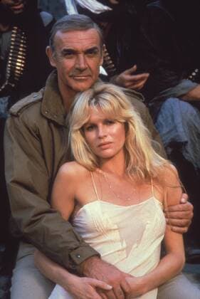 Studio Publicity Still from Never Say Never Again Sean Connery, Kim Basinger © 1983 Warner Los Angeles CA USA  Copyright: xAmericanxPictorialx 31708138