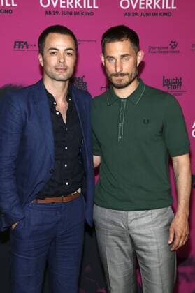 Nikolai Kinski und Clemens Schick bei der Premiere des Kinofilms Axolotl Overkill in der Volksbühne. Berlin, 21.06.2017 Foto:xA.xBuggex xFuturexImage