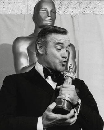 OSCARS. Bester Hauptdarsteller. Preisträger 1971-1980 Jack Lemmon at the 46th Annual Academy Awards, 1974 Hollywood CA USA  Copyright: xThexLegacyxCollectionx 31955_608HA