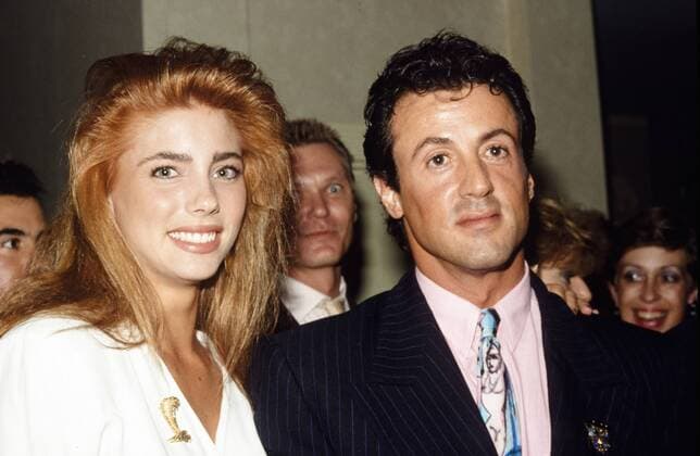 Sylvester Stallone and Jennifer Flavin circa 1988 Los Angeles CA USA  Copyright: xJ.xCummingsx 31955_651JRC