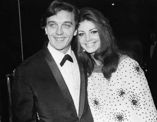 David Hemmings and wife Gayle Hunnicutt, 1967 Hollywood CA USA  Copyright: xRoyxCummingsx 32263_794JRC