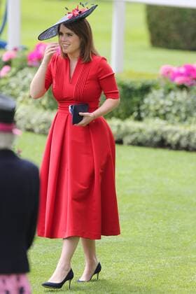 Princess Eugenie of York is pictured as she arrives at day three of Royal Ascot 2017 in Ascot, England, as one of the leading horse racing events in the United Kingdom continues. JUNE 22nd 2017  MTXx171320