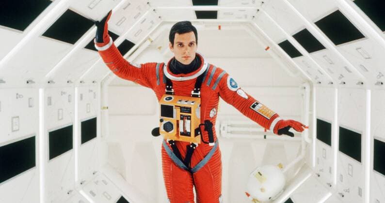 Keir Dullea, 2001: A Space Odyssey, 1968 MGM Hollywood CA USA  33300_058THA